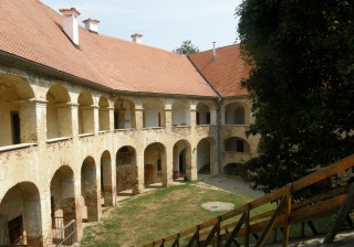 A vár belső udvara