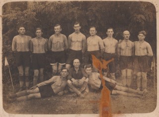 Futballcsapat régről