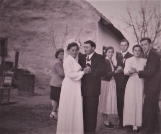 Balogh Lajos és Dongó Júlia esküvője